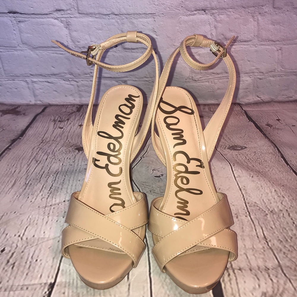 Sam Edelman Nude Heels Size 7